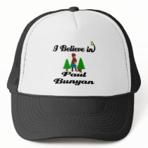 i believe in paul bunyan mesh hat