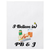 i believe in PB and J Custom Flyer