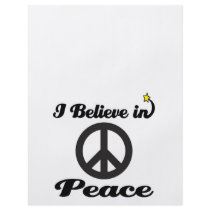 i believe in peace full color flyer