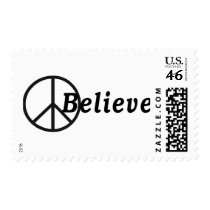 I BELIEVE in PEACE postage by WEmustBELIEVE I BELIEVE in PEACE postage