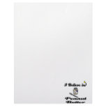 i believe in peanut butter custom letterhead