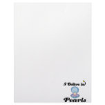 i believe in pearls letterhead