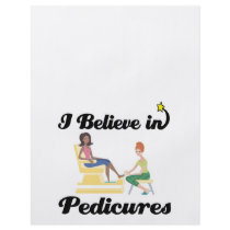 i believe in pedicures full color flyer