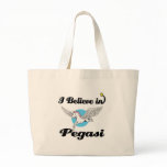 i believe in pegasi canvas bag