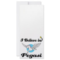 i believe in pegasi rack card design