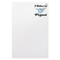 i believe in pegasi stationery