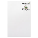 i believe in penalty box stationery design