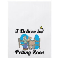 i believe in petting zoos custom flyer