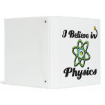 i believe in physics 3 ring binders