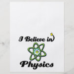 i believe in physics flyer design i believe in physics flyer design