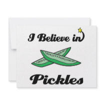 i believe in pickles personalized announcements
