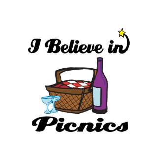 i believe in picnics card