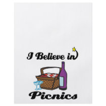 i believe in picnics custom flyer
