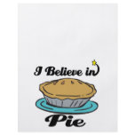i believe in pie flyer design