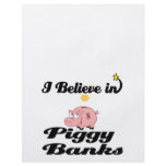 i believe in piggy banks flyers