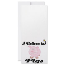 i believe in pigs rack cards