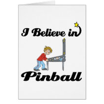 i believe in pinball cards