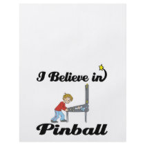 i believe in pinball flyers