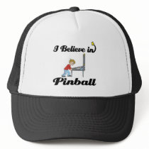i believe in pinball mesh hat