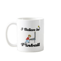 i believe in pinball mugs