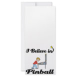 i believe in pinball custom rack card