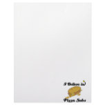 i believe in pizza subs custom letterhead