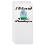 i believe in plastic flamingos custom rack cards