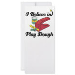 i believe in play dough rack card template