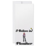 i believe in pleather rack card template