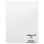 i believe in pocket protectors letterhead