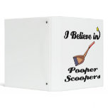 i believe in pooper scoopers binders