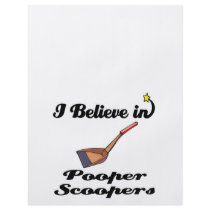 i believe in pooper scoopers flyers