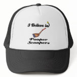 i believe in pooper scoopers mesh hat