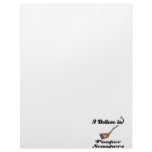 i believe in pooper scoopers customized letterhead