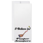 i believe in pooper scoopers rack cards