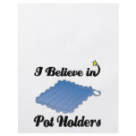 i believe in pot holders flyers