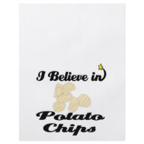 i believe in potato chips full color flyer