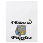 i believe in puzzles flyers
