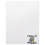i believe in puzzles personalized letterhead