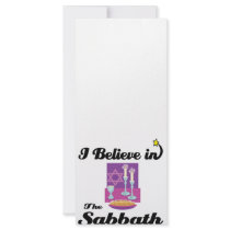 i believe in sabbath rack card template