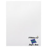 i believe in safe sex letterhead