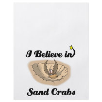 i believe in sand crabs flyer