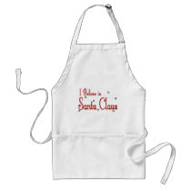 I Believe In Santa Claus Aprons