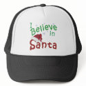 I Believe in Santa hats by jmcqdesigns I Believe in Santa hats