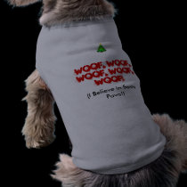 "I Believe in Santa Paws!" Dog Sweater pet clothing