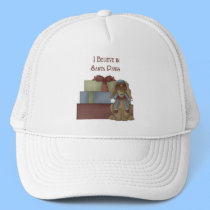 I Believe in Santa Paws hats