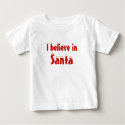 I believe in Santa t-shirts