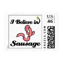 i believe in sausage postage