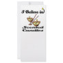 i believe in scented candles personalized rack card