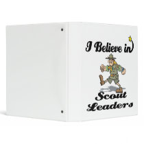 i believe in scout leaders 3 ring binders